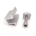 Custom Adjustable Stainless Steel stamped metal 1 holel / u shaped clamp brackets for Mounting